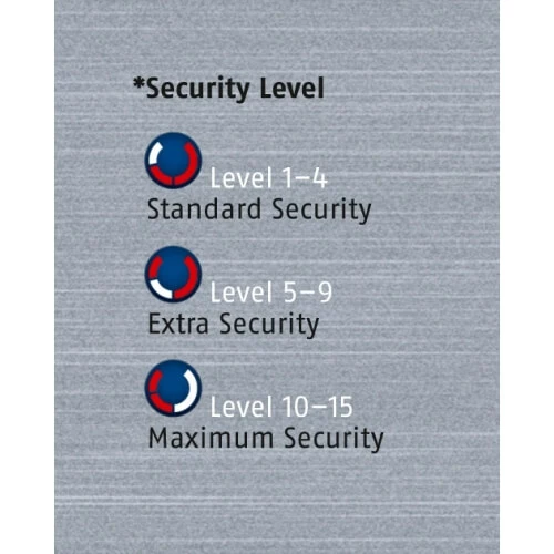 Abus 440 Alarm Bøjlelås 4 Abus 440 Alarm Bøjlelås - Billede 2