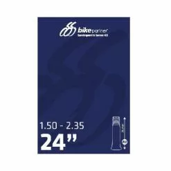 BikePartner Slange 24x1,50-2,35 Med Auto Ventil