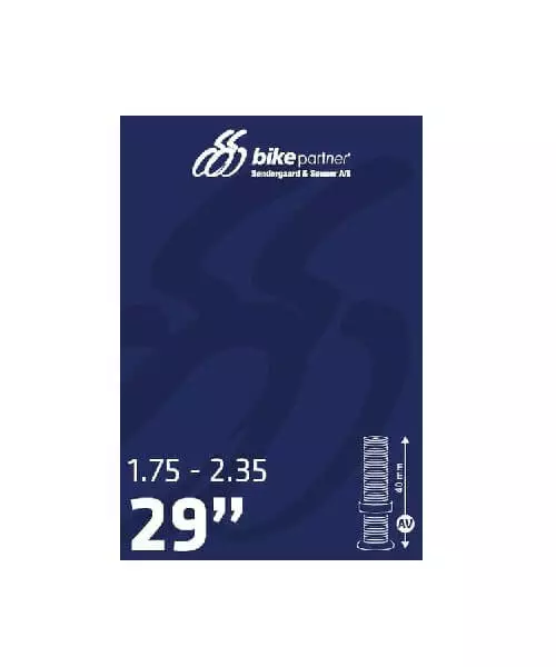 BikePartner Cykelslange 29 X 1,75 - 2,35 Auto-ventil 3 BikePartner Cykelslange 29 X 1,75 - 2,35 Auto-ventil