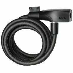 AXA Resolute Spirallås 8-180 Med Nøgle - 180 Cm