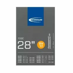 Schwalbe DV17 Slange 700x28-45C Med Almindelig Ventil