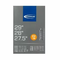 Schwalbe Cykelslanger Schwalbe DV19 Slange 27,5 + 28 + 29''