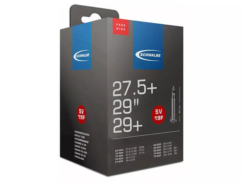 Schwalbe SV19F Slange 29x2,10-3,00 RV40 Mm 3 Schwalbe SV19F Slange 29x2,10-3,00 RV40 Mm - Billede 2