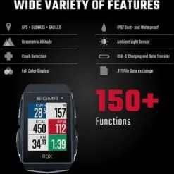 SIGMA SPORT Sigma Rox 11.1 Evo Sensor Set - Sort -BIKE ATTITUDE sigma rox 11 1 funktioner 1