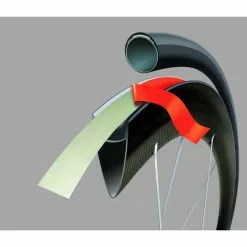 Velox Jantex Tubular Tape Til Lukkede Ringe 7 Velox Jantex Tubular Tape Til Lukkede Ringe -BIKE ATTITUDE velox jantex tubular tape montering